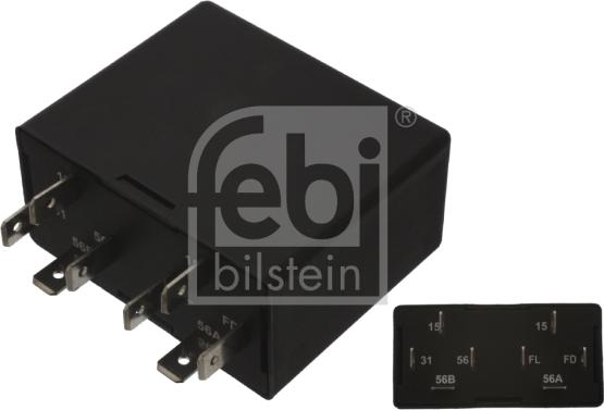 Febi Bilstein 40529 - Relay, spotlight autospares.lv