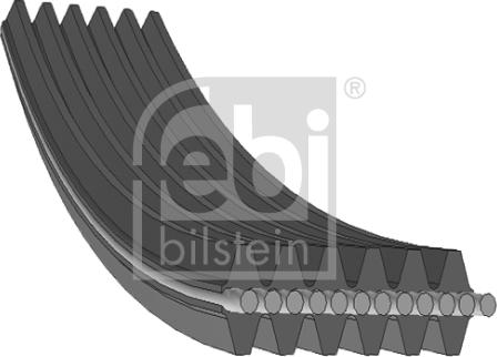 Febi Bilstein 40712 - V-Ribbed Belt autospares.lv