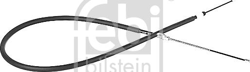 Febi Bilstein 09050 - Cable, parking brake autospares.lv
