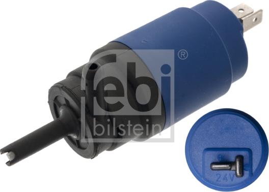 Febi Bilstein 09299 - Water Pump, window cleaning autospares.lv