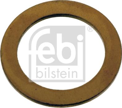 Febi Bilstein 04537 - Seal Ring, oil drain plug autospares.lv