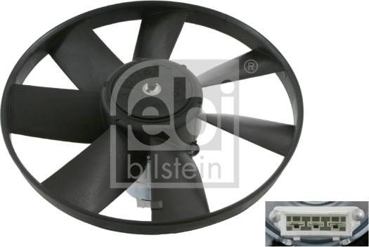 Febi Bilstein 06994 - Fan, radiator autospares.lv