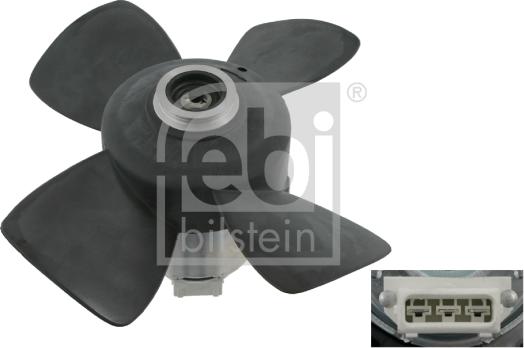 Febi Bilstein 06995 - Fan, radiator autospares.lv
