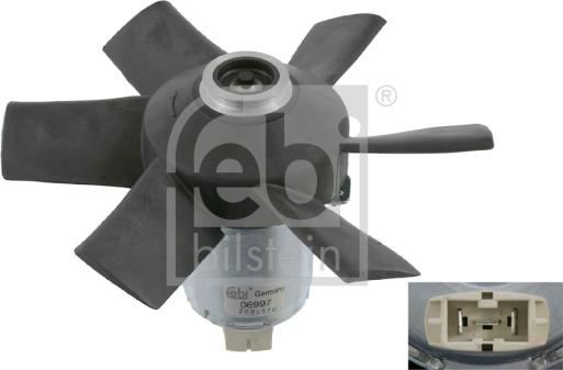 Febi Bilstein 06997 - Fan, radiator autospares.lv