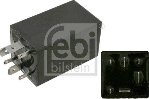 Febi Bilstein 01483 - Relay, fuel pump autospares.lv