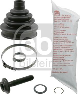 Febi Bilstein 01507 - Bellow, drive shaft autospares.lv