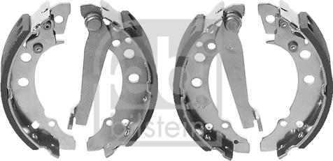 Febi Bilstein 08202 - Brake Shoe Set autospares.lv