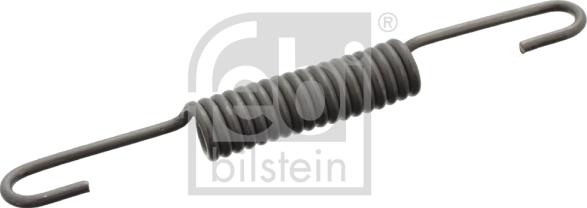 Febi Bilstein 02105 - Spring, brake shoe autospares.lv