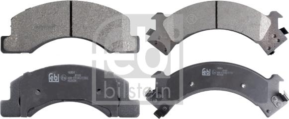 Febi Bilstein 16954 - Brake Pad Set, disc brake autospares.lv