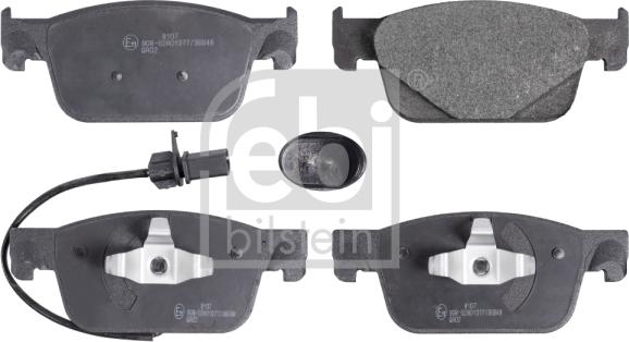 Febi Bilstein 16962 - Brake Pad Set, disc brake autospares.lv