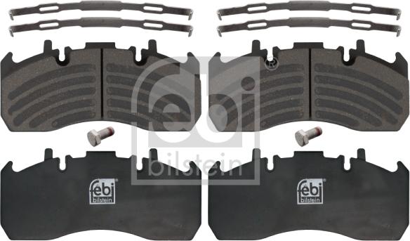 Febi Bilstein 16906 - Brake Pad Set, disc brake autospares.lv