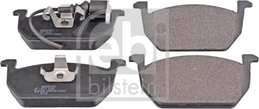Febi Bilstein 16913 - Brake Pad Set, disc brake autospares.lv