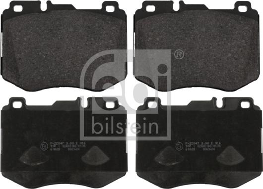 Febi Bilstein 16986 - Brake Pad Set, disc brake autospares.lv