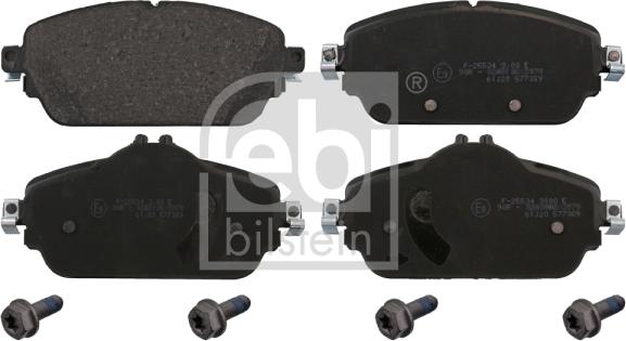 Febi Bilstein 16988 - Brake Pad Set, disc brake autospares.lv