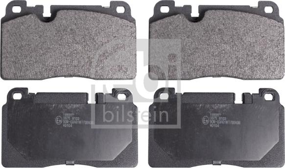 Febi Bilstein 16939 - Brake Pad Set, disc brake autospares.lv