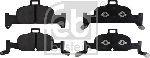 Febi Bilstein 16938 - Brake Pad Set, disc brake autospares.lv