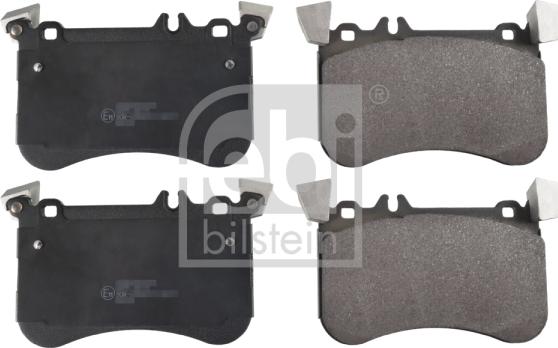 Febi Bilstein 16973 - Brake Pad Set, disc brake autospares.lv