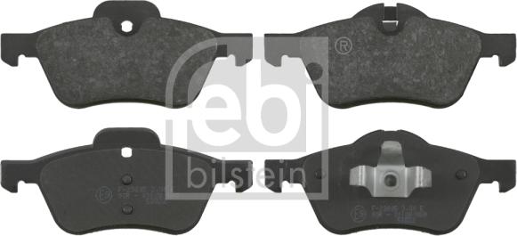 Febi Bilstein 16490 - Brake Pad Set, disc brake autospares.lv