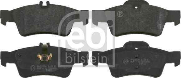 Febi Bilstein 16451 - Brake Pad Set, disc brake autospares.lv
