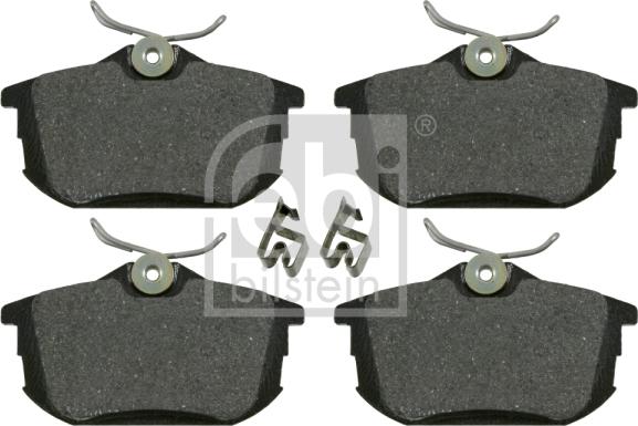 Febi Bilstein 16453 - Brake Pad Set, disc brake autospares.lv