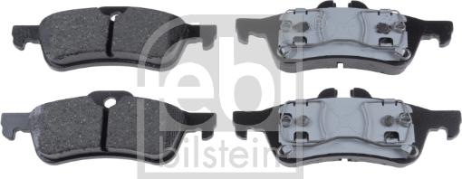 Febi Bilstein 16469 - Brake Pad Set, disc brake autospares.lv