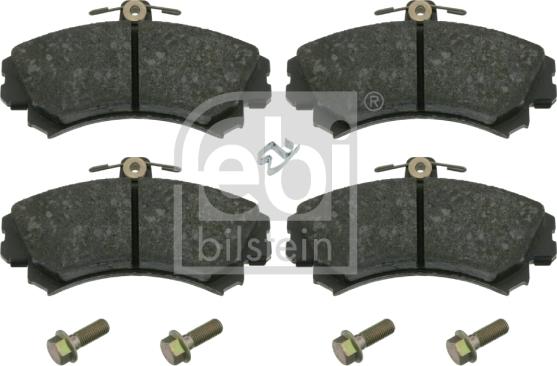 Febi Bilstein 16468 - Brake Pad Set, disc brake autospares.lv