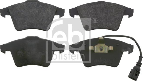 Febi Bilstein 16462 - Brake Pad Set, disc brake autospares.lv