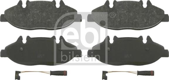 Febi Bilstein 16487 - Brake Pad Set, disc brake autospares.lv