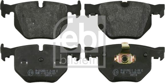 Febi Bilstein 16434 - Brake Pad Set, disc brake autospares.lv