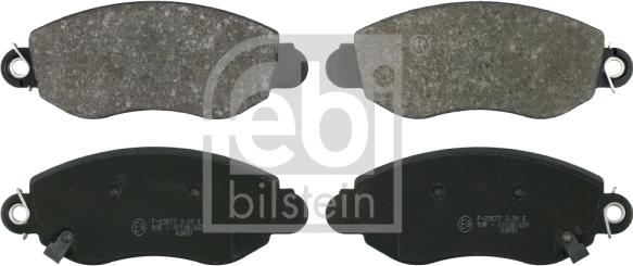 Febi Bilstein 16425 - Brake Pad Set, disc brake autospares.lv