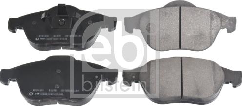 Febi Bilstein 16427 - Brake Pad Set, disc brake autospares.lv
