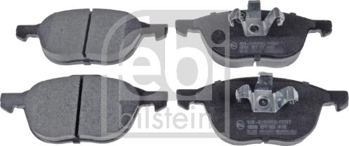 Febi Bilstein 16479 - Brake Pad Set, disc brake autospares.lv