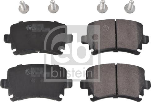 Febi Bilstein 16540 - Brake Pad Set, disc brake autospares.lv