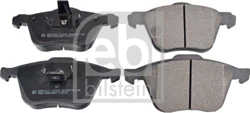 Febi Bilstein 16504 - Brake Pad Set, disc brake autospares.lv