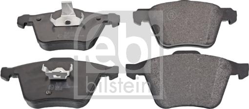 Febi Bilstein 16505 - Brake Pad Set, disc brake autospares.lv