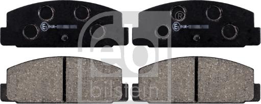 Febi Bilstein 16500 - Brake Pad Set, disc brake autospares.lv