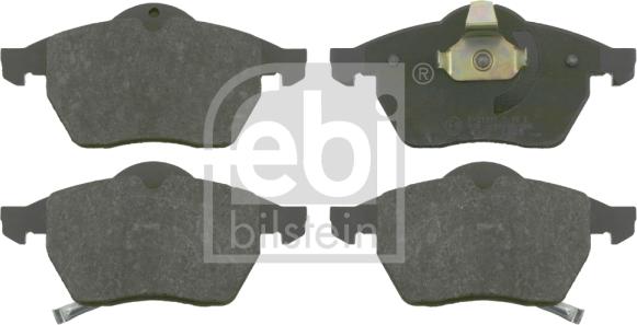 Febi Bilstein 16513 - Brake Pad Set, disc brake autospares.lv