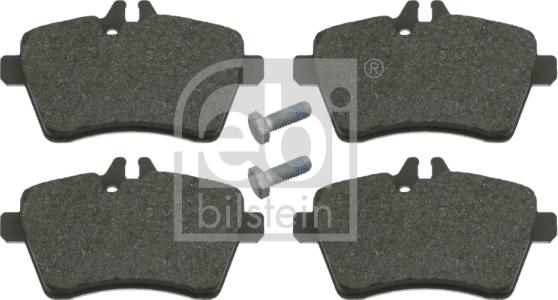 Febi Bilstein 16536 - Brake Pad Set, disc brake autospares.lv