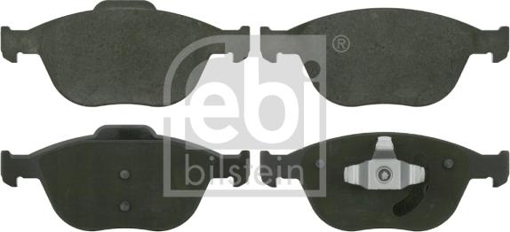 Febi Bilstein 16570 - Brake Pad Set, disc brake autospares.lv