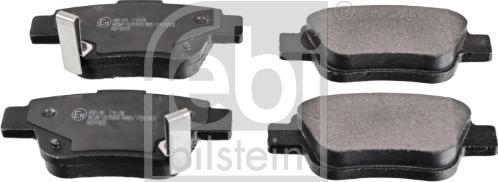 Febi Bilstein 16652 - Brake Pad Set, disc brake autospares.lv