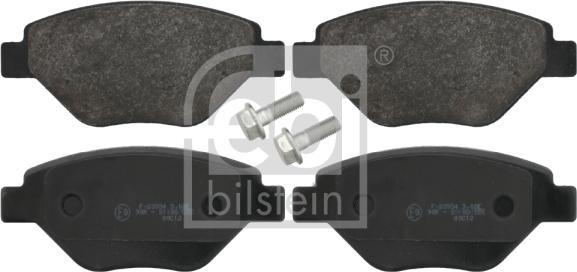 Febi Bilstein 16623 - Brake Pad Set, disc brake autospares.lv