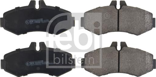 Febi Bilstein 16094 - Brake Pad Set, disc brake autospares.lv