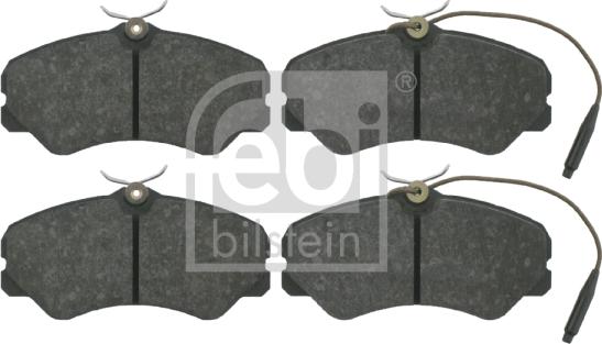 Febi Bilstein 16049 - Brake Pad Set, disc brake autospares.lv