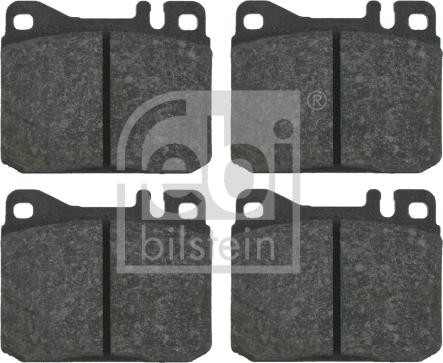 Febi Bilstein 16045 - Brake Pad Set, disc brake autospares.lv
