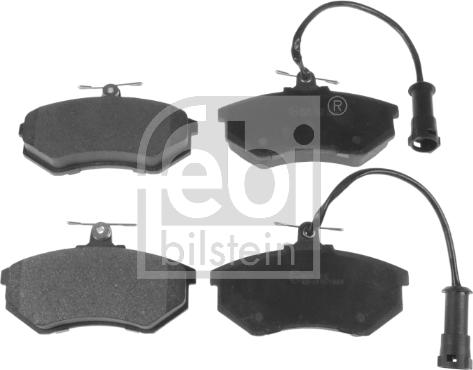 Febi Bilstein 16066 - Brake Pad Set, disc brake autospares.lv