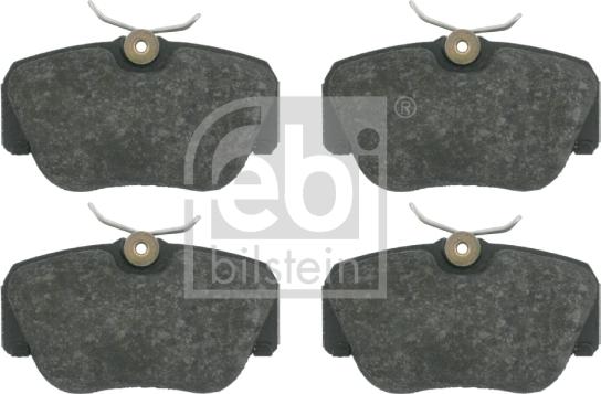 Febi Bilstein 16061 - Brake Pad Set, disc brake autospares.lv