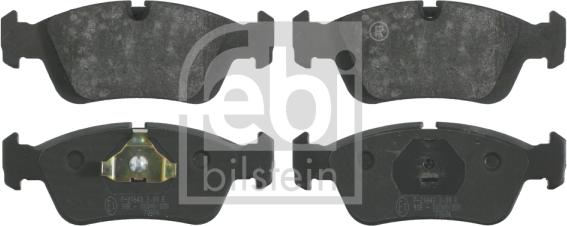 Febi Bilstein 16002 - Brake Pad Set, disc brake autospares.lv