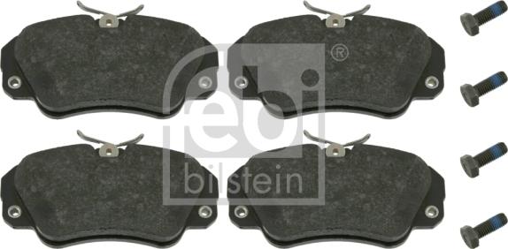 Febi Bilstein 16031 - Brake Pad Set, disc brake autospares.lv