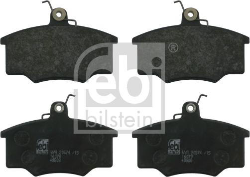 Febi Bilstein 16070 - Brake Pad Set, disc brake autospares.lv