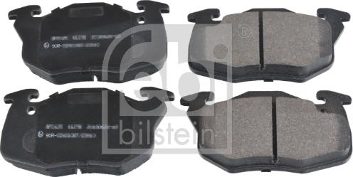 Febi Bilstein 16192 - Brake Pad Set, disc brake autospares.lv